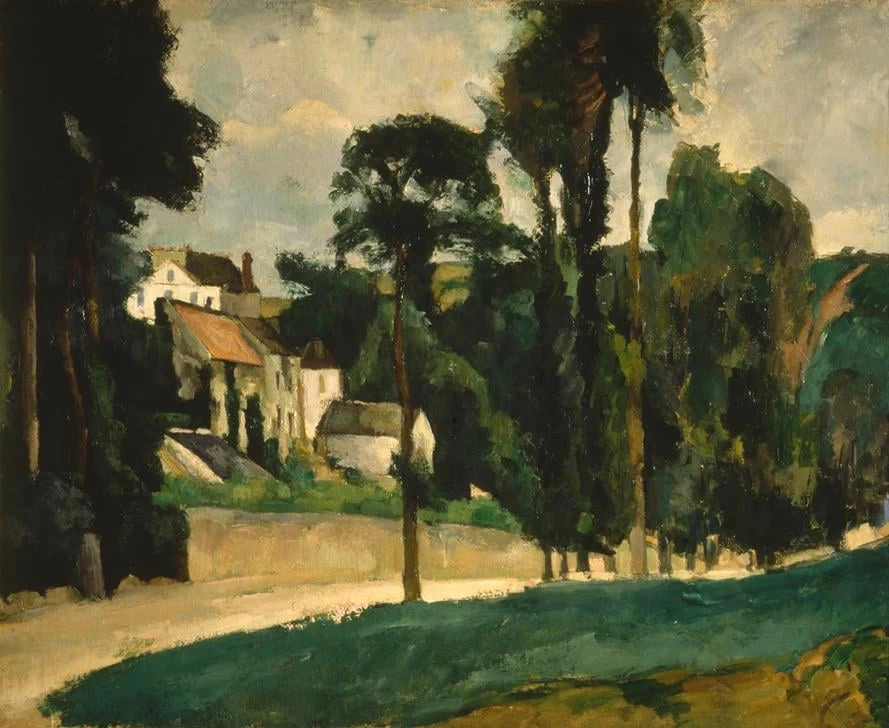 Il Clos des Mathurins a Pontoise, 1875 - Moskau, Staatliches Puschkin, Museum Für Bildende Künste